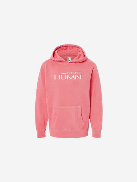 Little Humn Pink Pigment Youth Hoodie