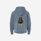 Little Humn Salte Blue Pigment Youth Hoodie