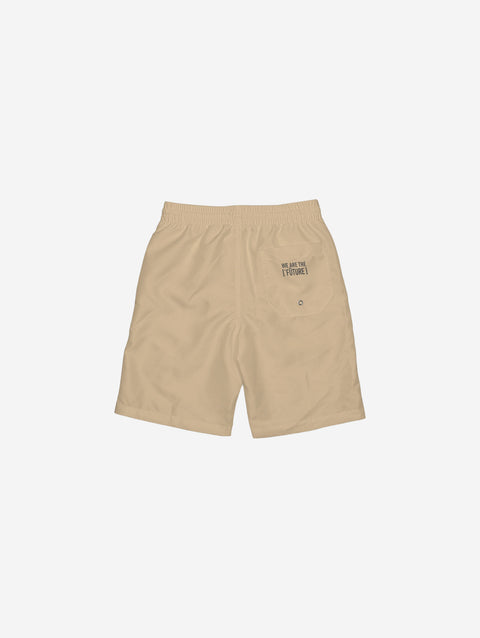 Little Humn Tan Lil Hu Bear Kids Trunks