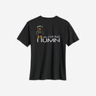 Black heavyweight tee with the text "[‘TEĒN]" in bold, perfect for a sleek and versatile teen look.