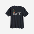 Navy blue heavyweight tee featuring the text "[‘TEĒN]" in bold, offering a stylish and durable design for teens.