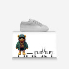 Little Humn White Low Top Champ Kids Shoes