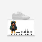 Little Humn Vintage White Prodigy Low Top Kids Shoes