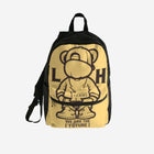 Little Humn YLO Yellow Canvas Backpack