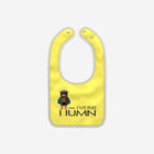 Little Humn Spark Yellow Lil Hu Baby Bib