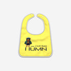 Little Humn Spark Yellow Lil Hu Baby Bib