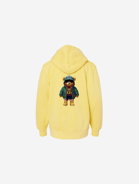 Little Humn Yellow Pigment Youth Hoodie