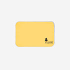 Little Humn YLO Yellow Poly Fleece Baby Changing Mat